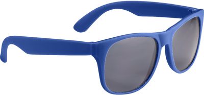 Am image of a Custom Solid Retro Sunglasses in Royal!