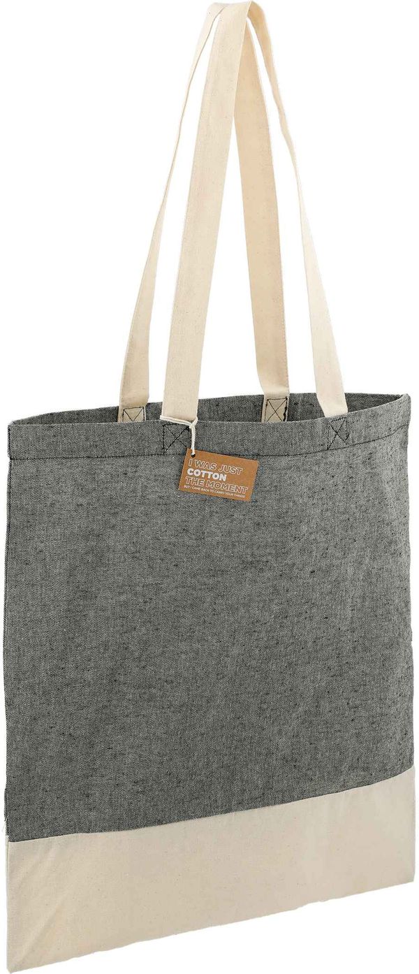 An image of a Custom Split Recycled 5oz Cotton Twill Convention Tote!