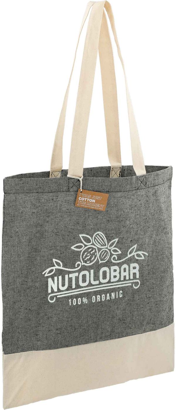 An image of a Custom Split Recycled 5oz Cotton Twill Convention Tote!