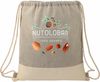 An image of a Custom Split Recycled Cotton Drawstring Bag!