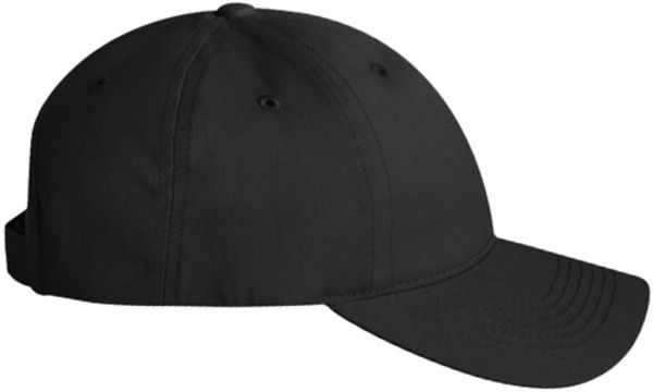 An image of a Custom Sportsman Adult Cotton Twill Cap in Black!