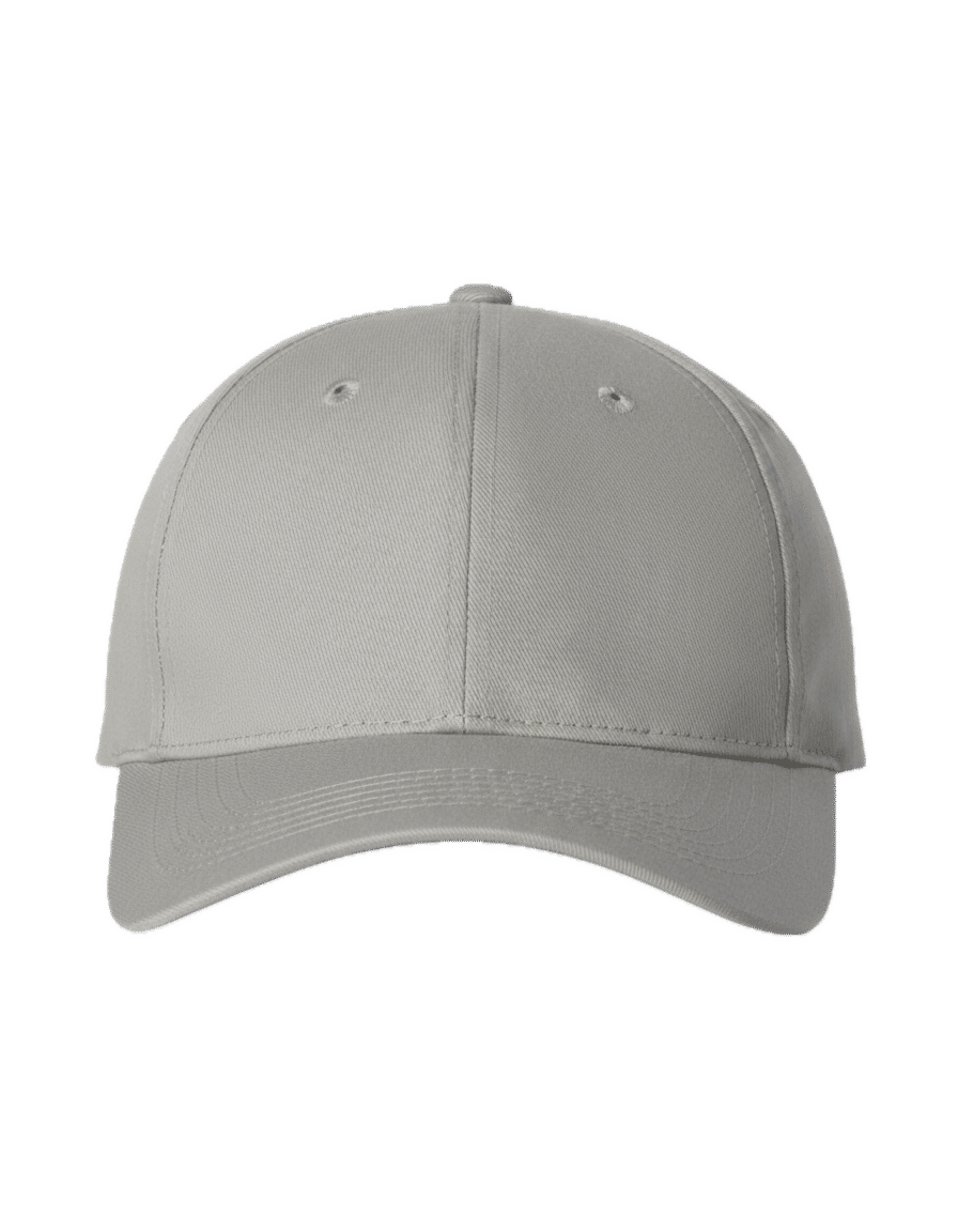 Sportsman Adult Cotton Twill Cap in Grey