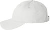 An image of a Custom Sportsman Adult Cotton Twill Cap in White!