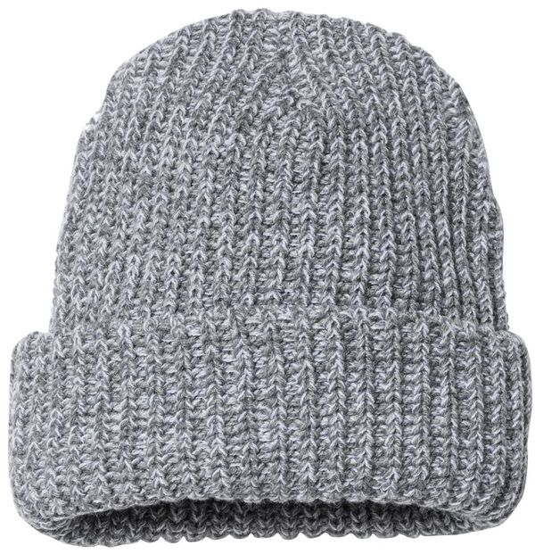 An image of a Custom Sportsman Chunky Knit in Grey/White!