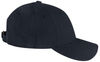 An image of a Custom Sportsman Heavy Brushed Twill Structured Cap in Navy!