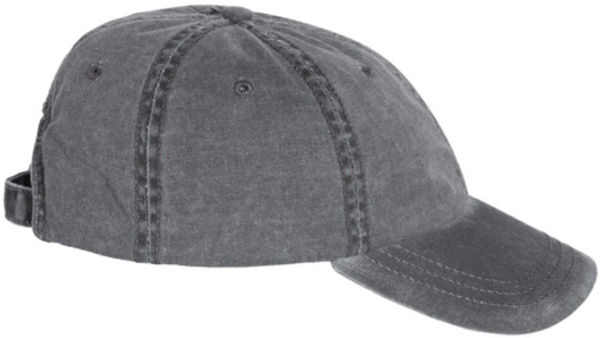 An image of a Custom Sportsman Pigment Dyed Cap in Black!