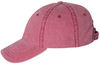 An image of a Custom Sportsman Pigment Dyed Cap in Cardinal!