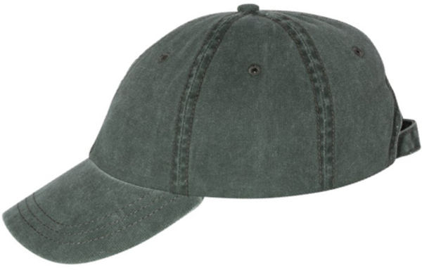 An image of a Custom Sportsman Pigment Dyed Cap in Forest!