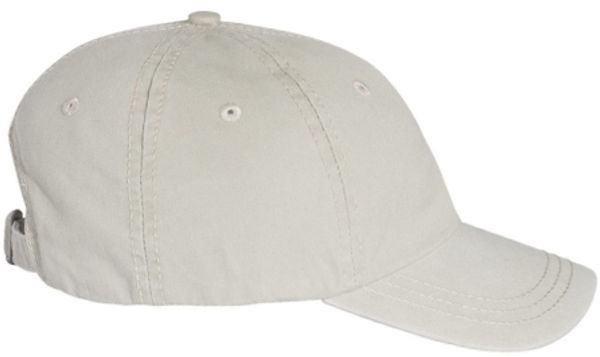 An image of a Custom Sportsman Pigment Dyed Cap in Stone!