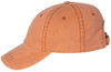 An image of a Custom Sportsman Pigment Dyed Cap in Texas Orange!