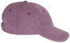 An image of a Custom Sportsman Pigment Dyed Cap in Wine!