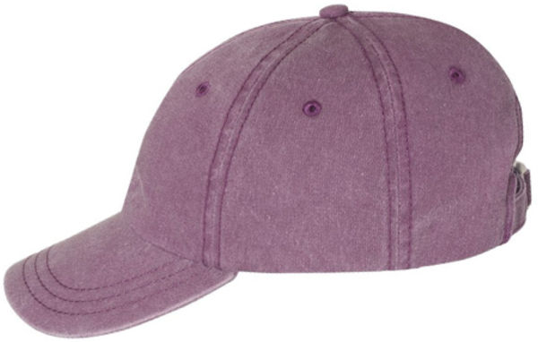 An image of a Custom Sportsman Pigment Dyed Cap in Wine!