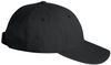 An image of a Custom Sportsman Structured Cap in Black!