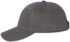 An image of a Custom Sportsman Structured Cap in Charcoal!