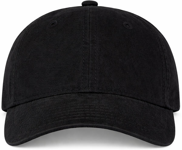 An image of a Custom Sportsman Unstructured Cap in Black!