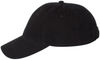 An image of a Custom Sportsman Unstructured Cap in Black!