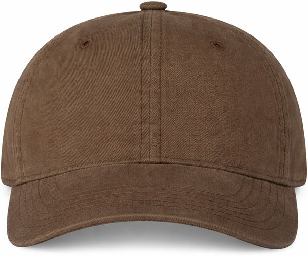 An image of a Custom Sportsman Unstructured Cap in Brown!