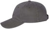 An image of a Custom Sportsman Unstructured Cap in Charcoal!