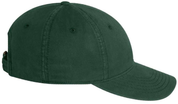 An image of a Custom Sportsman Unstructured Cap in Dark Green!