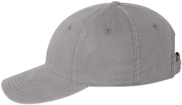 An image of a Custom Sportsman Unstructured Cap in Grey!