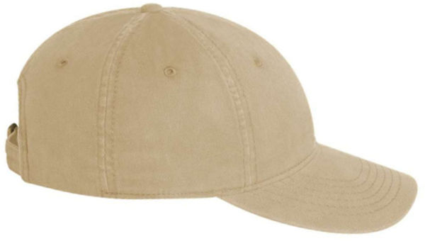 An image of a Custom Sportsman Unstructured Cap in Khaki!