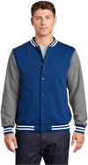 An image of a Custom SportTek Fleece Letterman Jacket!