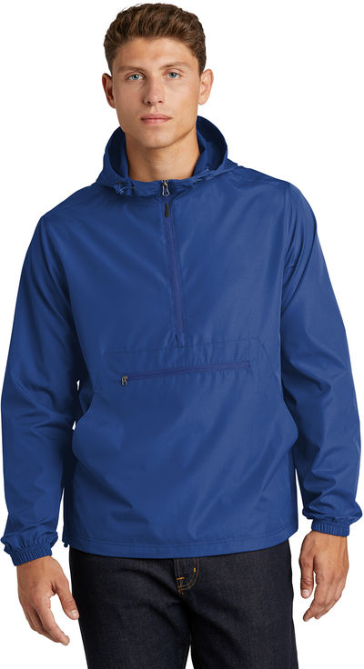 An image of a Custom SportTek Packable Anorak!