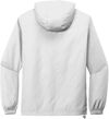 Am image of a Custom SportTek Packable Anorak in White!