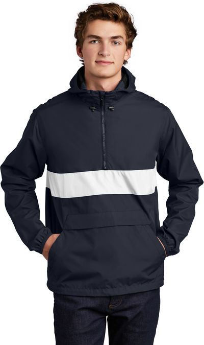 An image of a Custom SportTek Zipped Pocket Anorak!