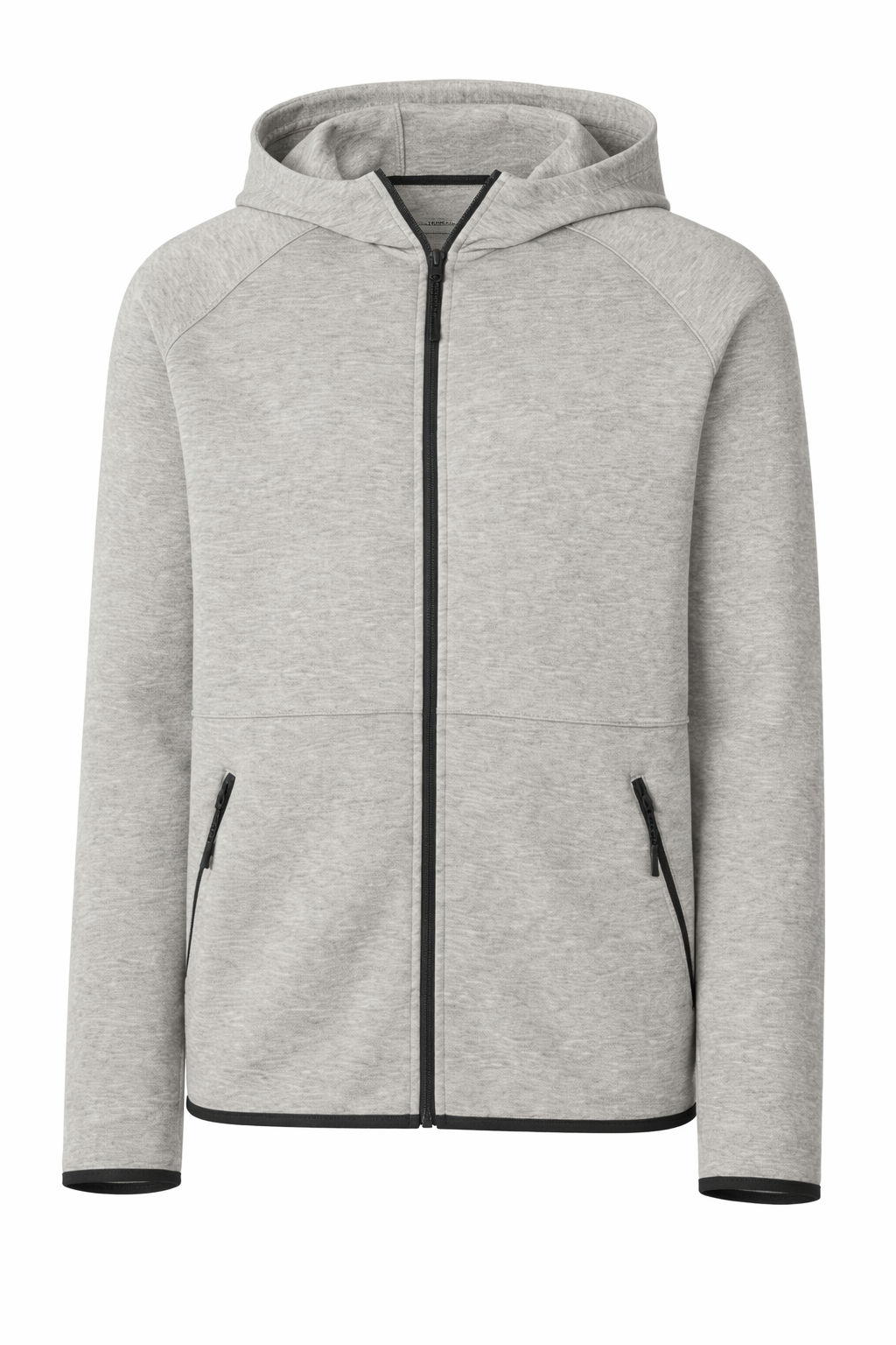 Sport Tek Phenom Full Zip Hoodie in Athletic Heather