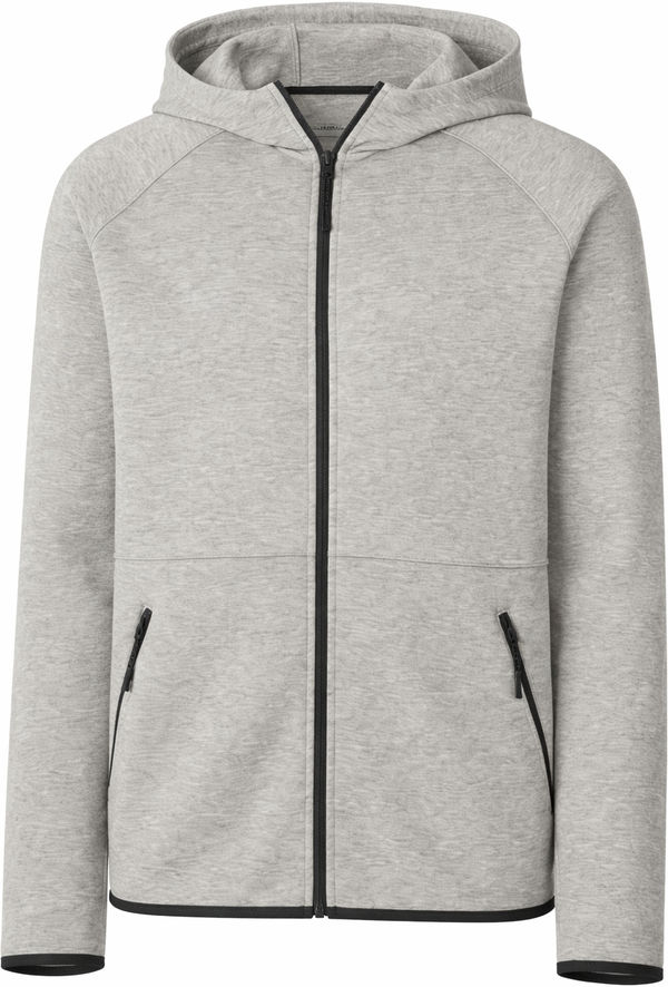 An image of a Custom Sport Tek Phenom Full Zip Hoodie in Athletic Heather!