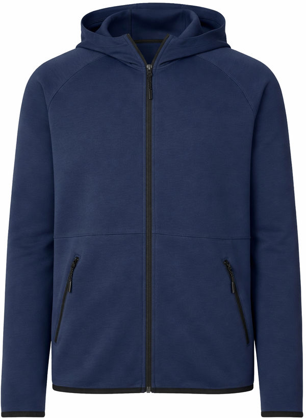 An image of a Custom Sport Tek Phenom Full Zip Hoodie in True Navy!