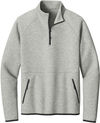 An image of a Custom Sport Tek Phenom Quarter Zip in Athletic Heather!