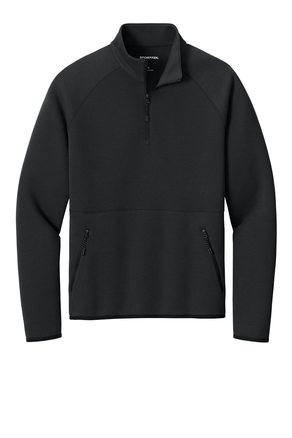 Sport Tek Phenom Quarter Zip in Black