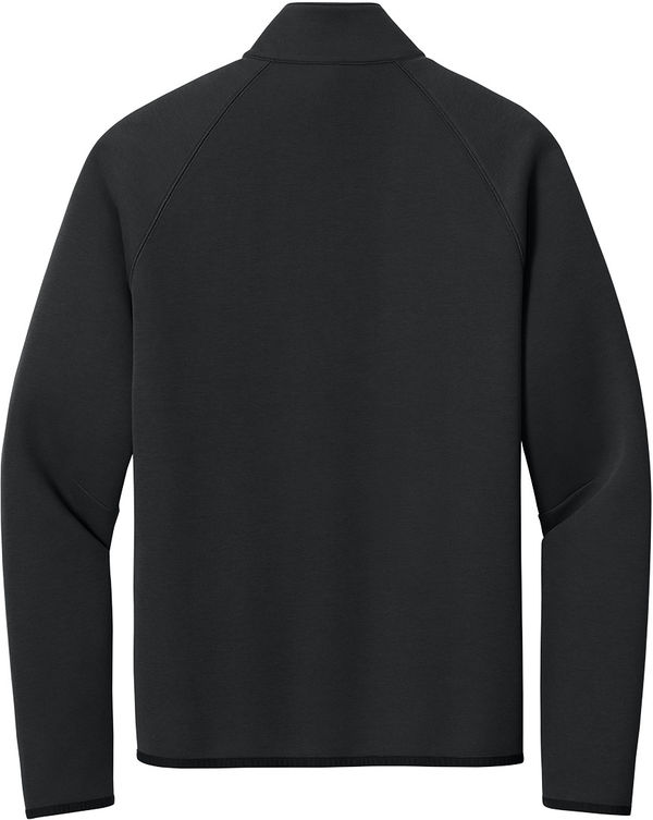 An image of a Custom Sport Tek Phenom Quarter Zip in Black!