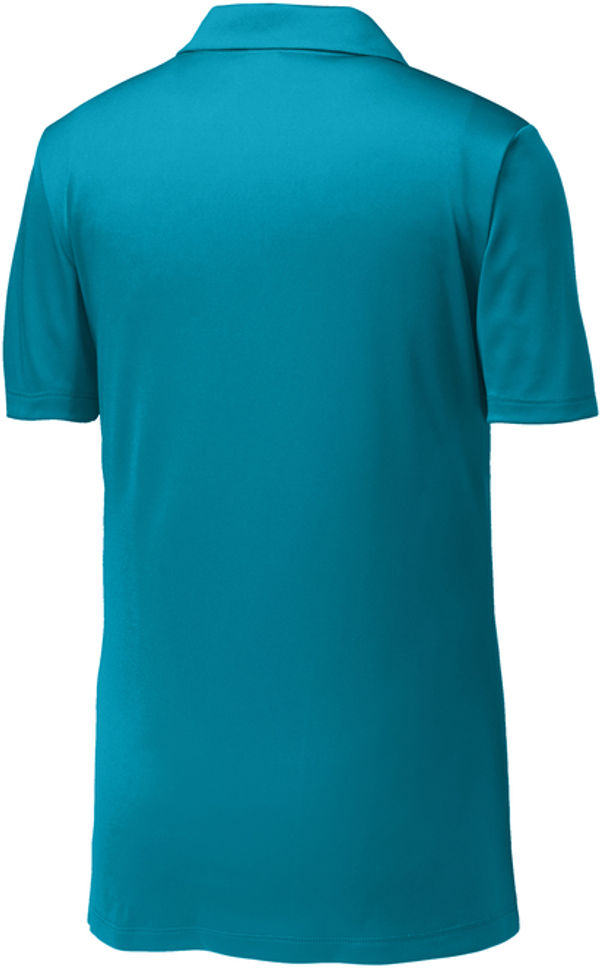 An image of a Custom Sport Tek PosiCharge Competitor Polo in Atomic Blue!