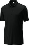 An image of a Custom Sport Tek PosiCharge Competitor Polo in Black!