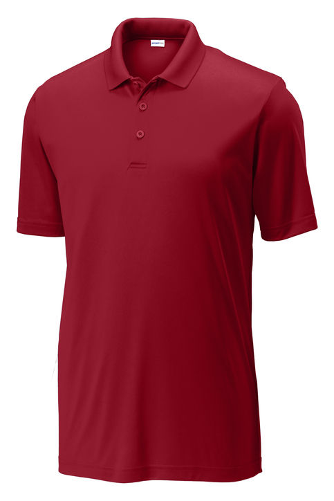 Sport Tek PosiCharge Competitor Polo in Deep Red