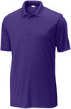 An image of a Custom Sport Tek PosiCharge Competitor Polo in Purple!
