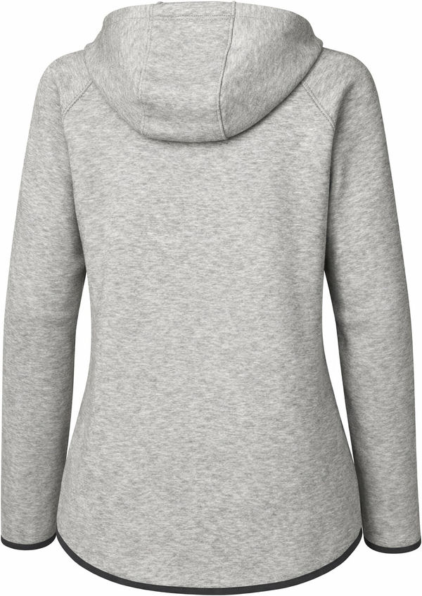 An image of a Custom Sport Tek Womens Phenom Full Zip Hoodie in Athletic Heather!