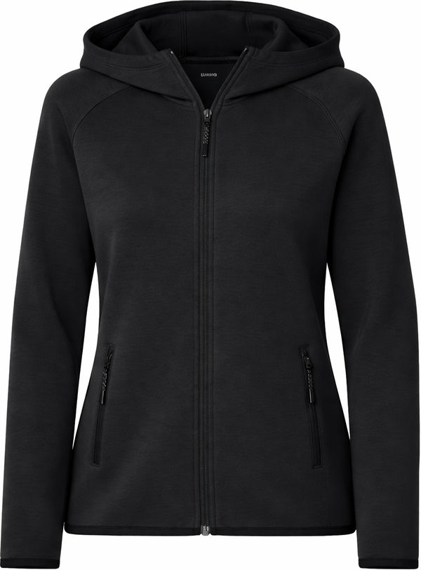 An image of a Custom Sport Tek Womens Phenom Full Zip Hoodie in Black!