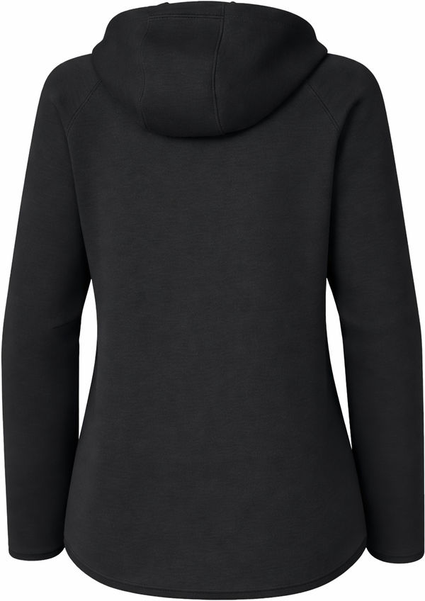 An image of a Custom Sport Tek Womens Phenom Full Zip Hoodie in Black!