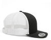 An image of a Custom Sport Tek YP Classics Retro Trucker Cap in Black/White!