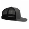 An image of a Custom Sport Tek YP Classics Retro Trucker Cap in Graphite/Black!