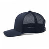 An image of a Custom Sport Tek YP Classics Retro Trucker Cap in True Navy/True Navy!
