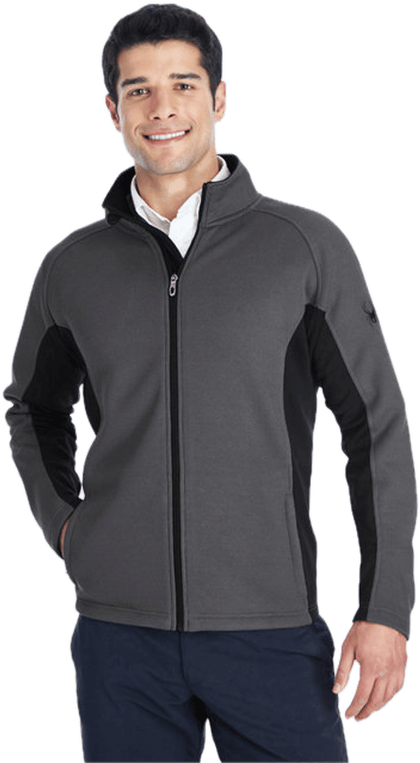 An image of a Custom Spyder Men's Constant Full Zip Sweater Fleece Jacket!