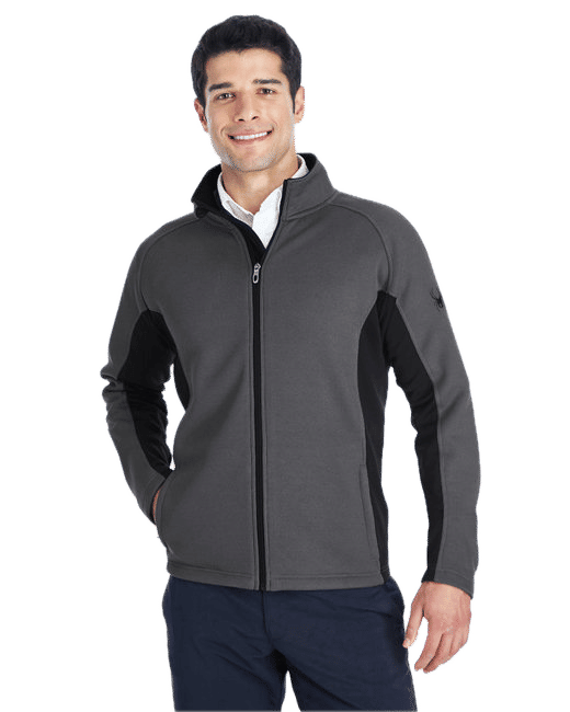 Custom Spyder Men's Venom Full Zip Jacket - Coastal Reign