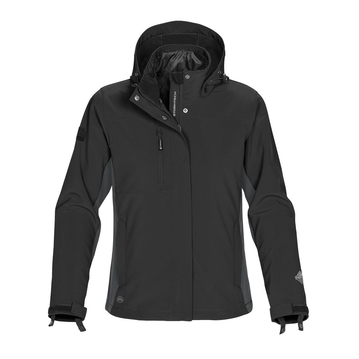 Stormtech Womens Atmosphere 3 in 1 System Jacket in BLACK / GRANITE