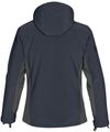 Am image of a Custom Stormtech Womens Atmosphere 3 in 1 System Jacket in NAVY / GRANITE!