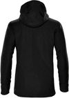 Am image of a Custom Stormtech Men's Avalante System Jacket in Black!
